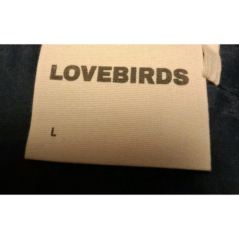 Lovebirds Women's Cotton Long Sequin Denim A Line Skirt Size L